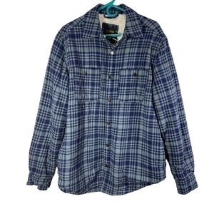 NWT Redmond Men Soft Lined Button Down Jacket Top Size M